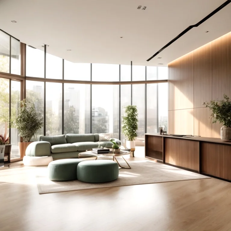Consultant holding scale symbolizing fairness during property review